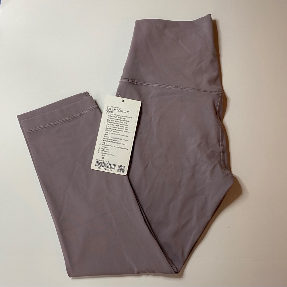 lululemon Align Crop 21” *NWT*